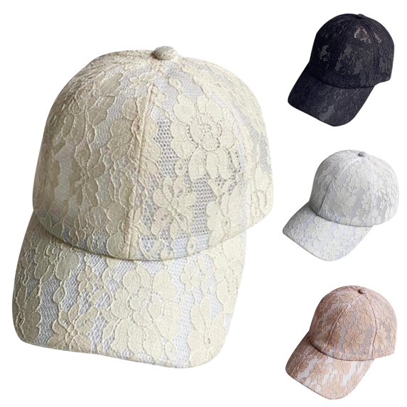 Helii Sun Cap Hollowed Breathable Lightweight Casual Daily Women