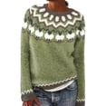 thumbnail image 1 of Helii Sweaters for Women Casual Cute Sheep Embroidered Knit Sweater Crewneck Long Sleeve Fall Pullover Top Cozy Warm Comfortable Layering Winter Outfit (5XL), 1 of 4