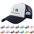 thumbnail image 1 of Helii Trucker Hat Funny Print Polyester Breathable Adjustable Unisex Baseball Cap, 1 of 7
