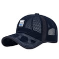 thumbnail image 1 of Helii Unisex Full Mesh Breathable Quick-Drying Baseball Cap Hat Lightweight Low Profile Dad Hat Adjustable Summer Sun Cap Hat for Men Women Running Hiking Outdoor Sports Hat Cap 6 Solid Colors, 1 of 3