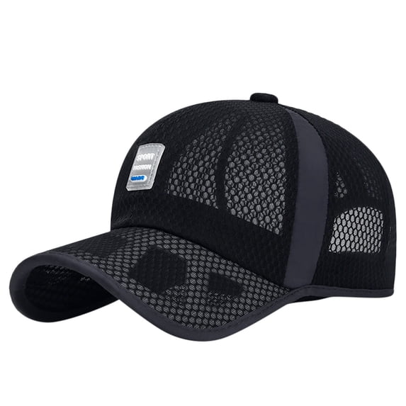 Helii Unisex Full Mesh Breathable Quick-Drying Baseball Cap Hat Lightweight Low Profile Dad Hat Adjustable Summer Sun Cap Hat for Men Women Running Hiking Outdoor Sports Hat Cap 6 Solid Colors