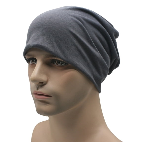 Helii Unisex Lightweight Slouchy Beanie Hat Breathable Stretchy Pull-On Cap for Men Women Summer Outdoor Sports Sleep Chemo Headwear Hat Cap Daily Casual 6 Candy Solid Colors