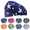 thumbnail image 1 of Helii Unisex Print Scrub Cap Adjustable Breathable Working Hat for Men Women, 1 of 3