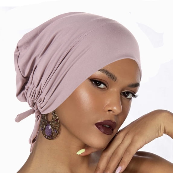 Helii Women Bohemian Floral Turban Cap Ethnic Bowknot Chemo Headwear for Hair Loss