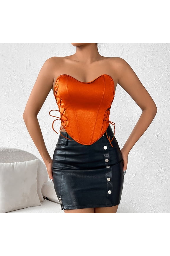 Women Bustier, Vintage Floral Corset Tops, Halter Crop Tops, Boned Bustier Bodyshaper for Party Club