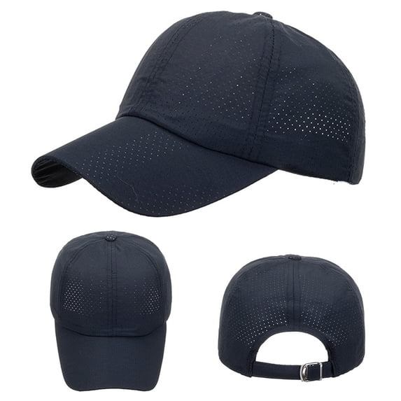 Helii Women Men Quick Dry Breathable Mesh Outdoor Sports Sun Cap Sun Hat Cowboy Hat Trucker Hat