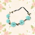 thumbnail image 1 of Helii Women Summer Small Rose Flower Wreath Headband Casual Floral Headwear, 1 of 2