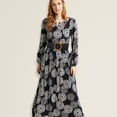 thumbnail image 1 of Helii Women Wide Elastic Belt Wooden Round Buckle Stretchy Waist Belt for Coat Dress, 1 of 4