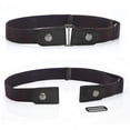 thumbnail image 1 of Helii Women Wide Elastic Waist Belt Fashion Printed Leather Waistband for Ladies, 1 of 2