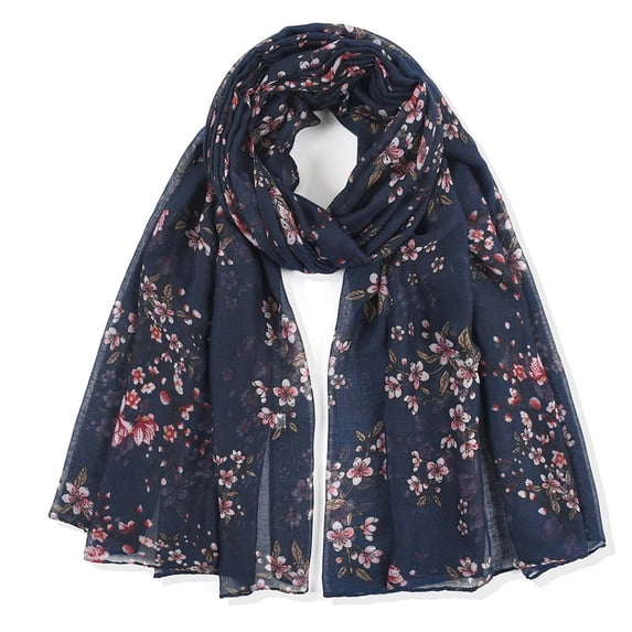 Helii Women's Paris Style Printing Scarf Fashion Large Size Soft Shawl Wrap
