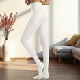 thumbnail image 1 of Helii Women's Semi Opaque Footed Tights, High Waist Tummy Control Compression Pantyhose for Daily Wear, 1 of 4