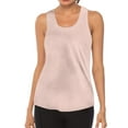 thumbnail image 1 of Helii Women's Tops Loose Fit Racerback Camisole Tops Crewneck Neck Solid Color Lightweight Breathable for Yoga Athletic Running Gym Sport S-2XL Beige, 1 of 5