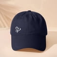 thumbnail image 1 of Helii Womens Baseball Caps Unisex Cute Trendy Adjustable Hats for Workout Golf Running Sun Hat Cowboy Hat Trucker Hat, 1 of 5