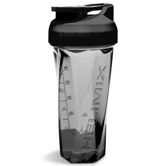 Helimix 2.0 Vortex Blender Shaker Bottle 28oz | No Blending Ball or Whisk | USA Made | Portable Pre Workout Whey Protein Drink Shaker Cup | Mixes Cocktails Smoothies Shakes | Dishwasher Safe