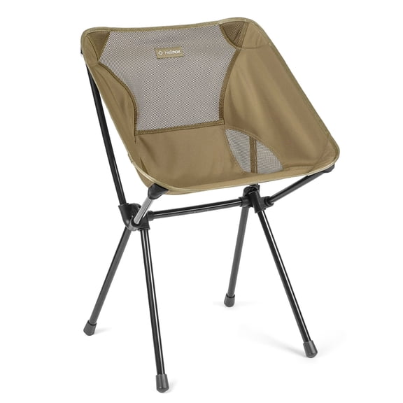 Helinox Caf Chair Collapsible Outdoor Dining Chair, Coyote Tan