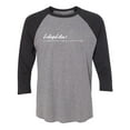 thumbnail image 1 of Heliophilia Unisex 3/4 Sleeve Baseball Raglan Tee, 1 of 2