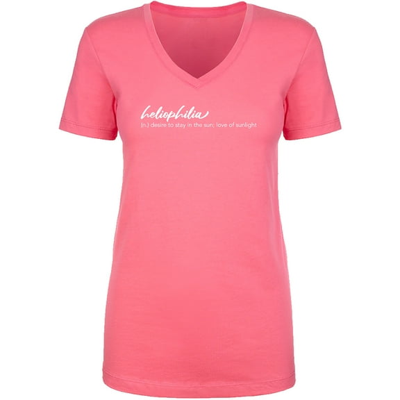 Heliophilia Womens V-Neck T-Shirt