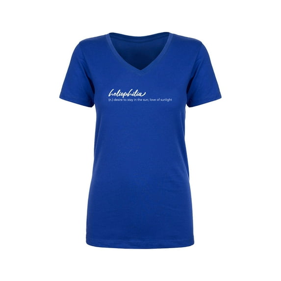 Heliophilia Womens V-Neck T-Shirt