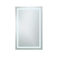 thumbnail image 1 of Helios 30in x 48in Hardwired LED mirror with touch sensor and color changing temperature 3000K/4200K/6400K, 1 of 5