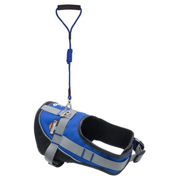 Helios Bark-Mudder Easy Tension 3M Reflective Endurance 2-in-1 Adjustable Dog Leash and Harness