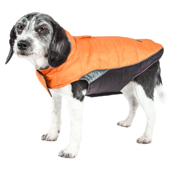Helios Hurricane-Waded Plush 3M Reflective Dog Coat w/ Blackshark technology