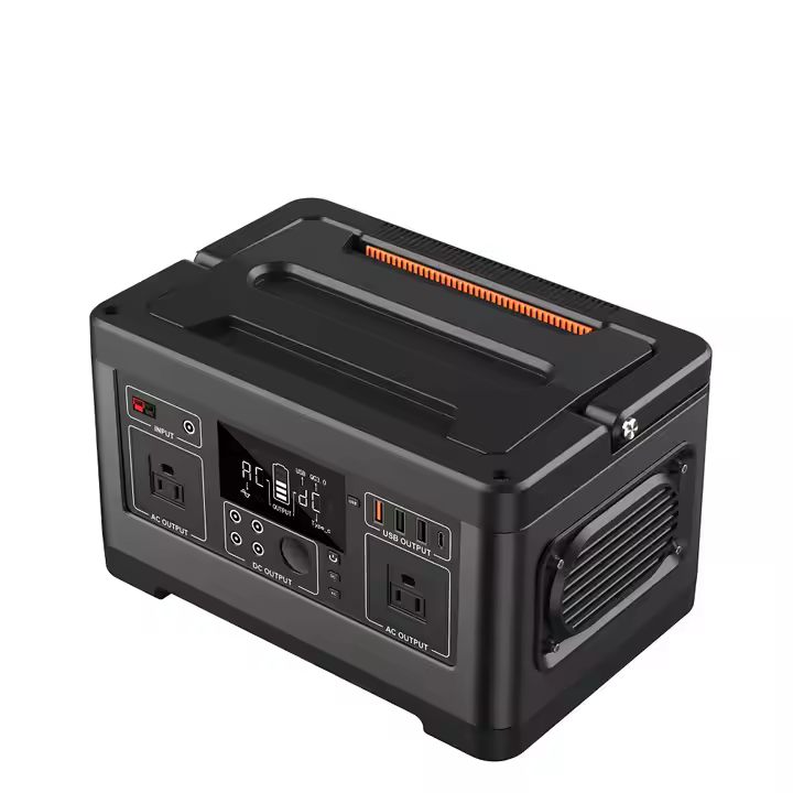 Helios Pro 500W Portable Power Station with 520Wh Lithium Battery, Solar Generator for Camping, RV Travel, Emergency Backup and Off-Grid Power