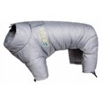 thumbnail image 1 of Helios Thunder-crackle Full-Body Waded-Plush Adjustable and 3M Reflective Dog Jacket, Gray - Small, 1 of 1