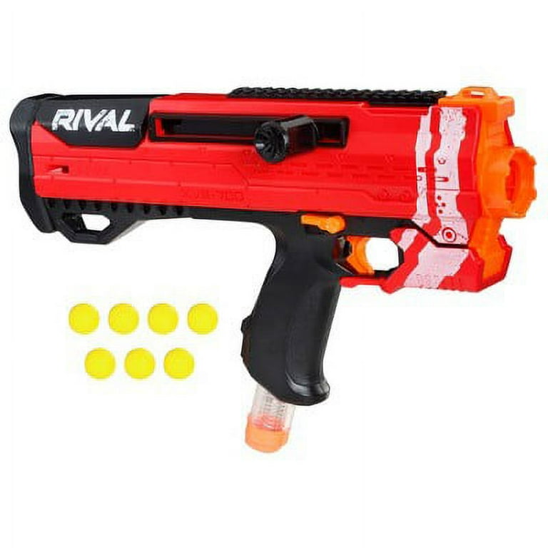Nerf Helios XVIII-700 Rival Blaster, Red Bolt-Action, 7-Round