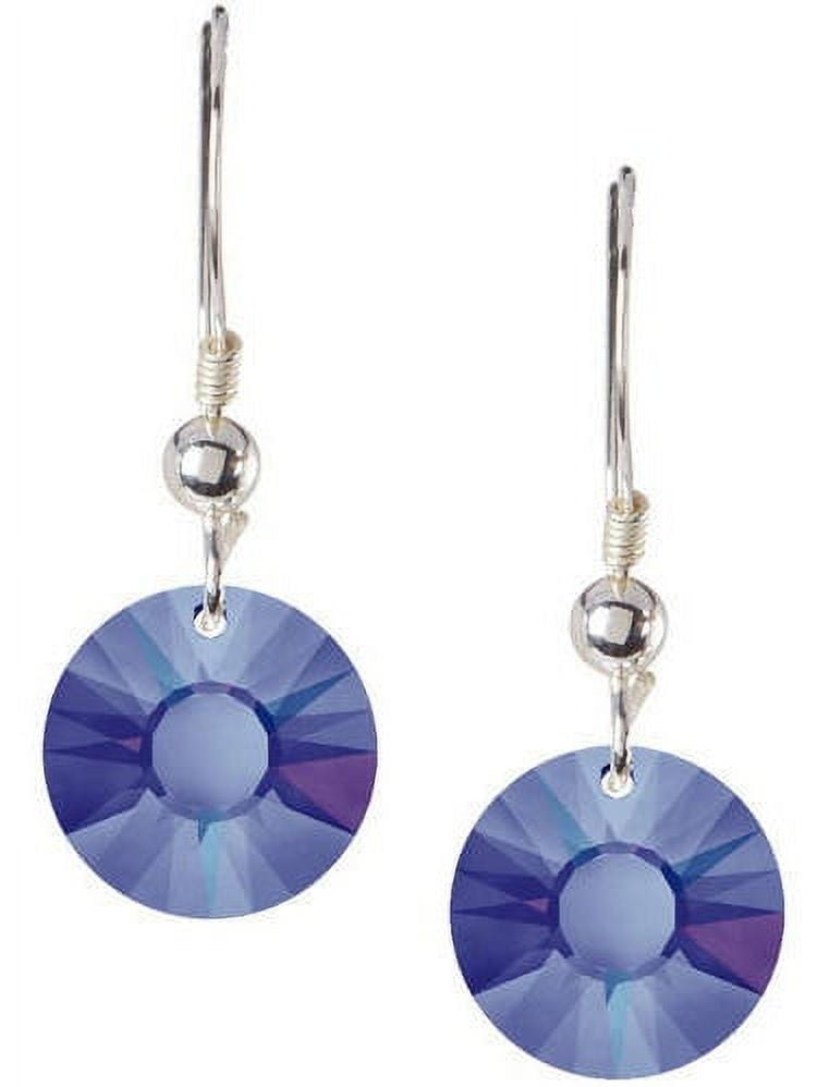 Crystal drop earrings made deals with swarovski elements