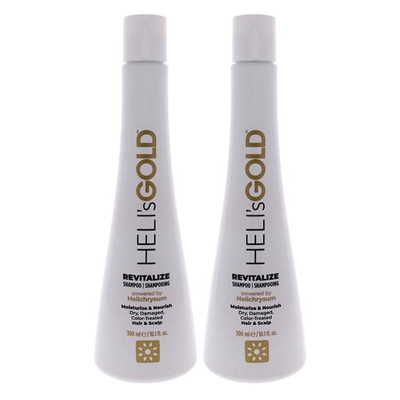 Helis Gold Revitalize Shampoo - Pack of 2 - 10.1 oz Shampoo