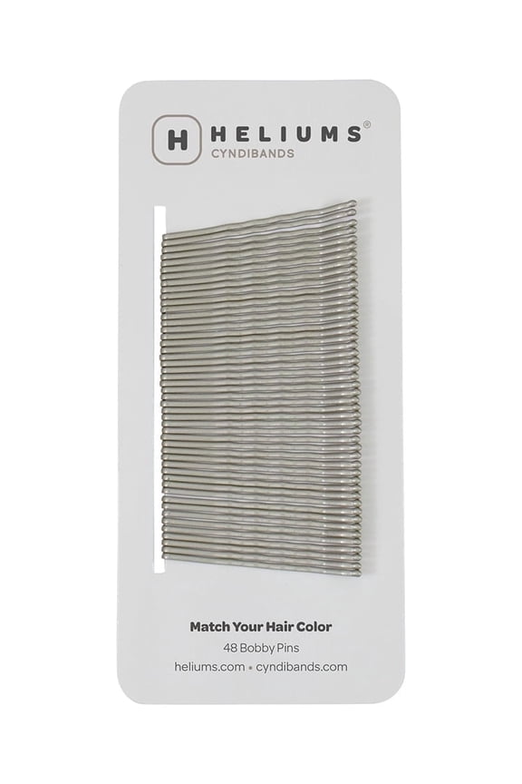 2 Inch Bobby Pins - Gray - 48 Count