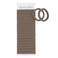 thumbnail image 1 of Heliums Soft Hair Ties - No Damage Seamless Nylon Fabric Bands, Stretchy Ponytail Holders for Thin & Thick Hair - Standard 1.5 Inch, Light Brown, 20 Pack, 1 of 1