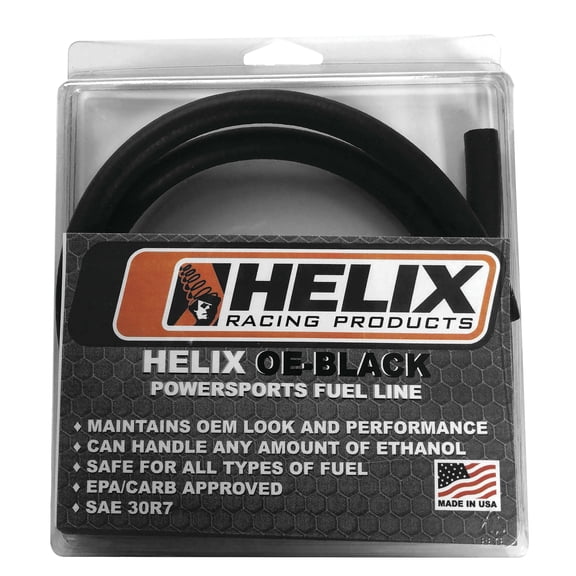 Helix 5/16" X 10Ft. Black Oe Fi, Fuel Injection