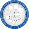 thumbnail image 1 of Helix Angle/Circle Maker Protractor/Compass 360 Degrees 36002, 1 of 4