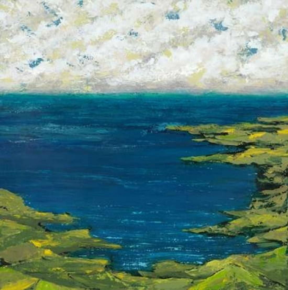 Helix Beach 2 Canvas Art - Dennis Dascher (24 x 24)