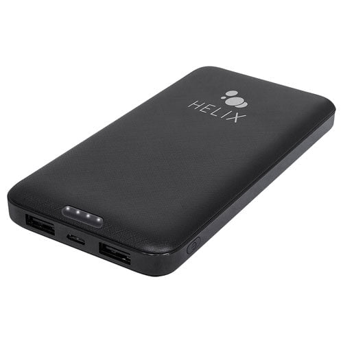 Helix ETHPB10 10k mAh Power Bank with Dual USB