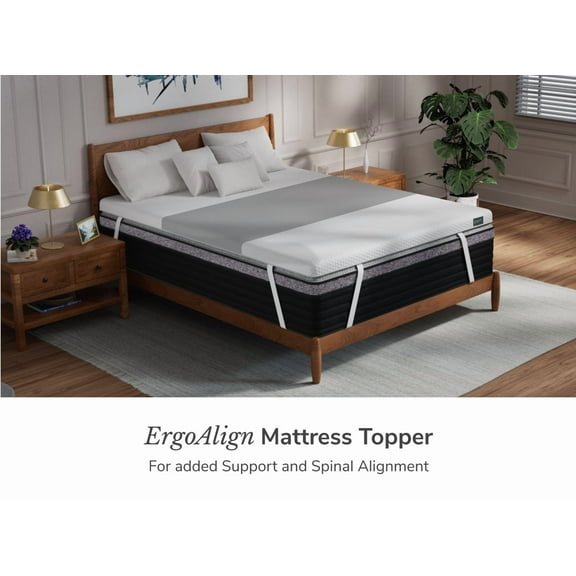 Helix ErgoAlign Mattress Topper with GlacioTex, Twin