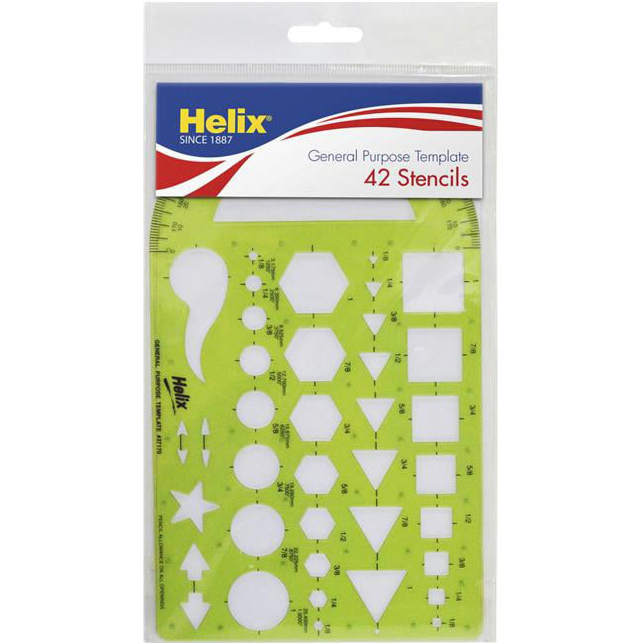 Helix General Purpose Template - Walmart.com