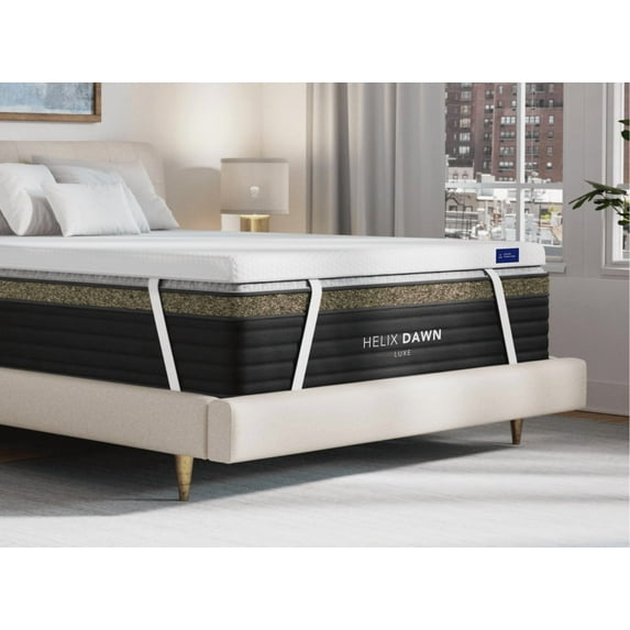 Helix GlacioTex Premium Mattress Topper - Luxury Plush, Twin XL