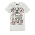 thumbnail image 1 of Helix Mens Road Devils Graphic T-Shirt, White, Small, 1 of 2