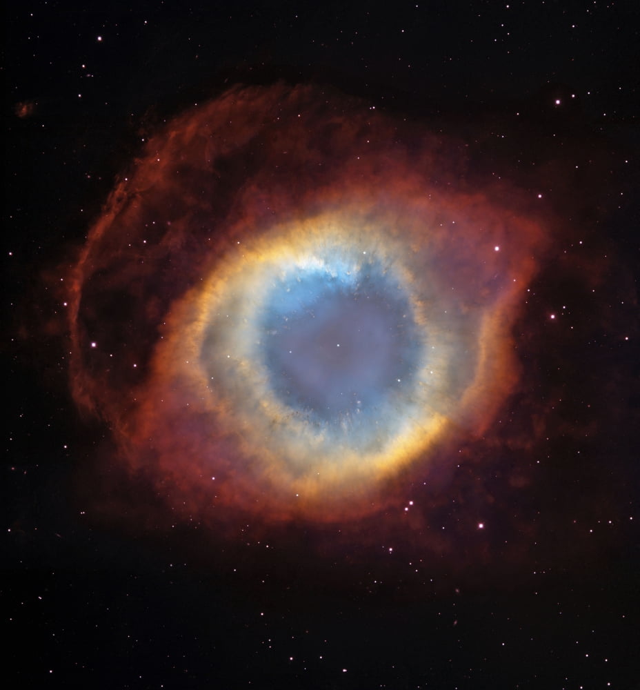Helix Nebula Canvas Art - Stocktrek Images (27 x 29)