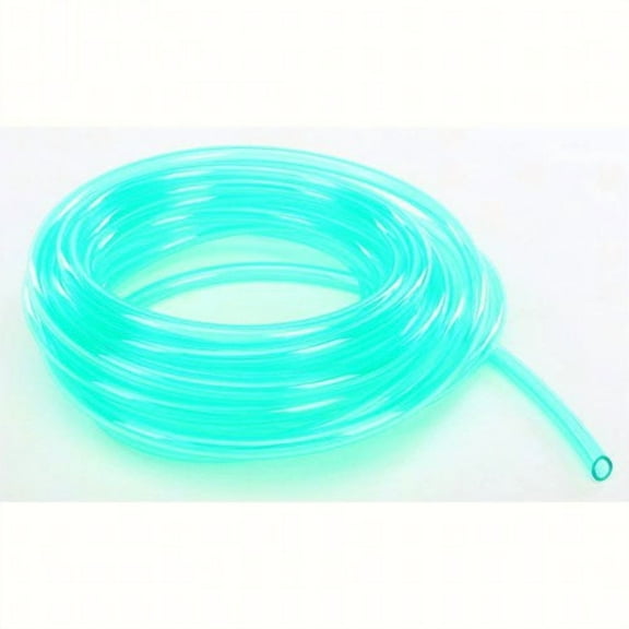 Helix Racing Products 140-3810 Colored Fuel Line - 1/4in. x 3/8in. 25ft. - Transparent Green
