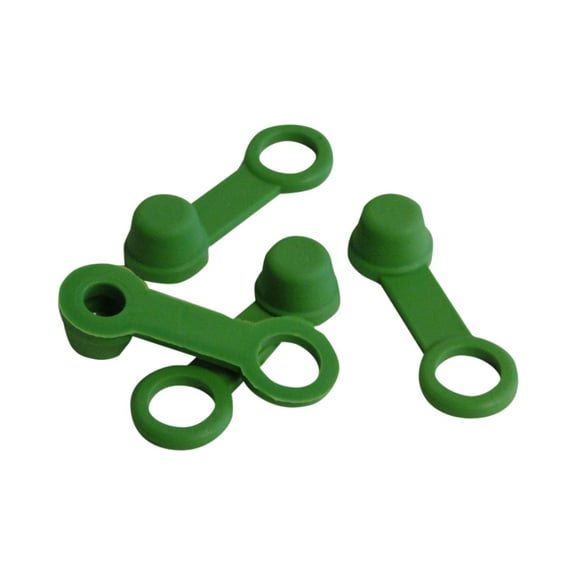Helix Racing Products 202-2003 Brake Bleeder Caps - Green
