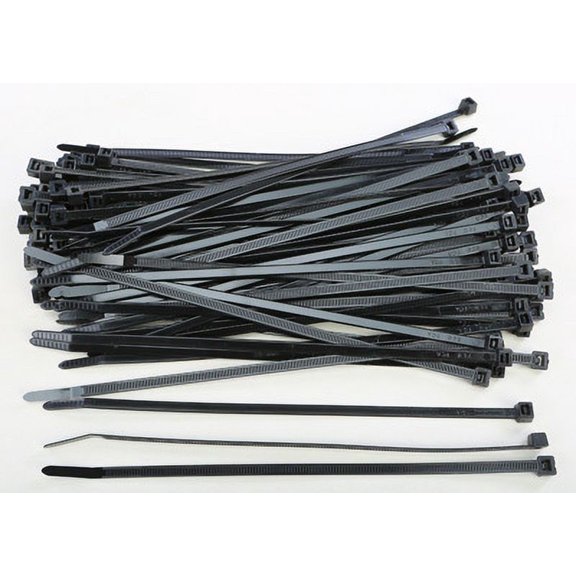 Helix Racing Products 303-4125; Cable Ties 8-inch Black 100-Pack
