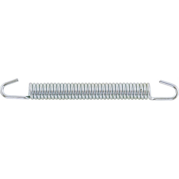 Helix Racing Products 495-7502; Exhaust Springs Zinc 75-mm 2-Pack