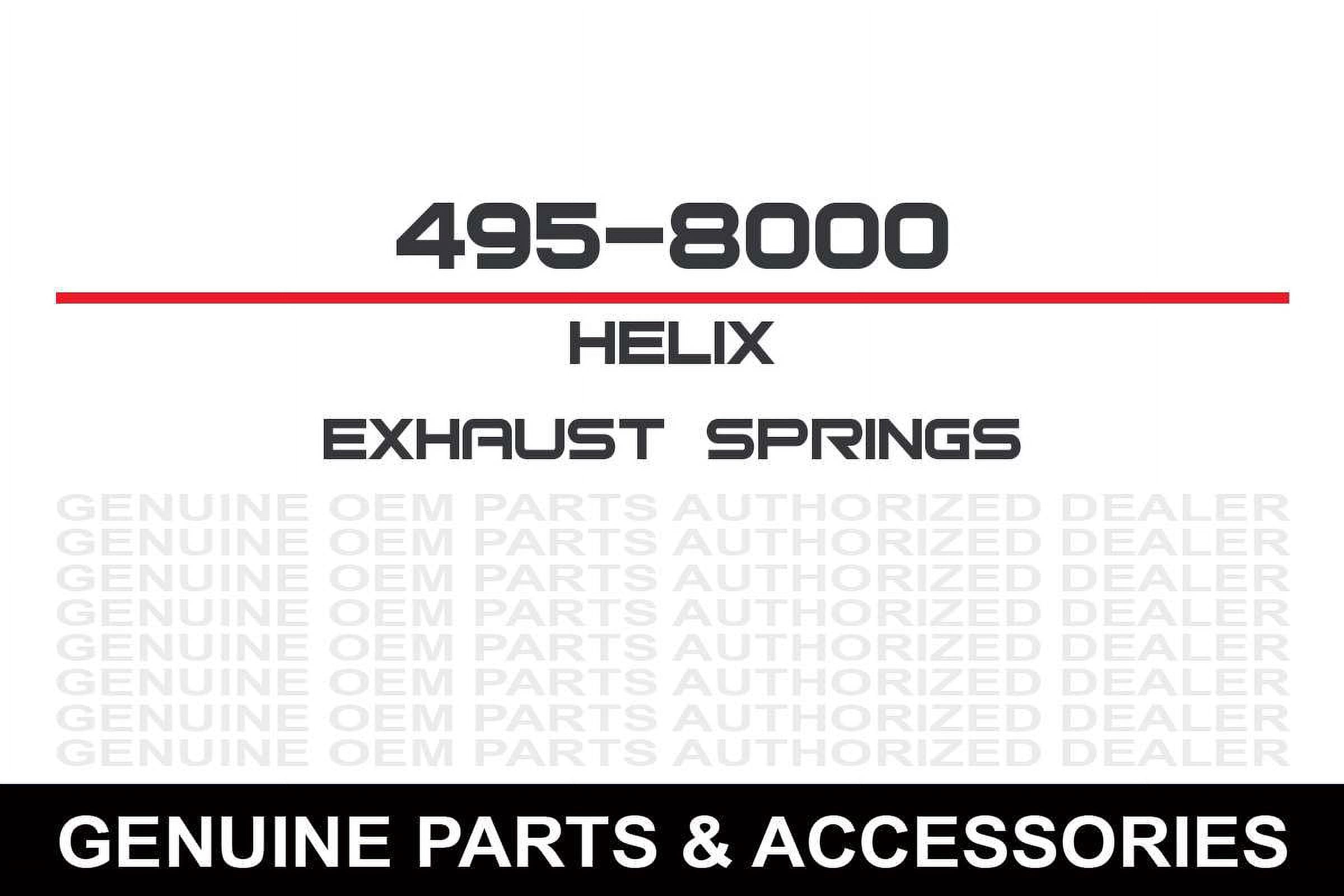 Helix Racing Swivel Exhaust Springs - 495-8000 - Walmart.com