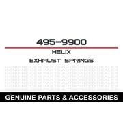 Helix Racing Products 495-9900; Exhaust Springs Stainless Swivel Style 100-mm