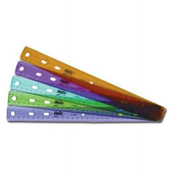 Helix Shatter Resistant Ruler - 12"