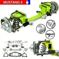 thumbnail image 1 of Helix Suspension  5 x 4.75 in. Power LHD Rack for 1935-1936 Pontiac 6 Mustang II IFS Shock Thru Coil Stock, 1 of 1