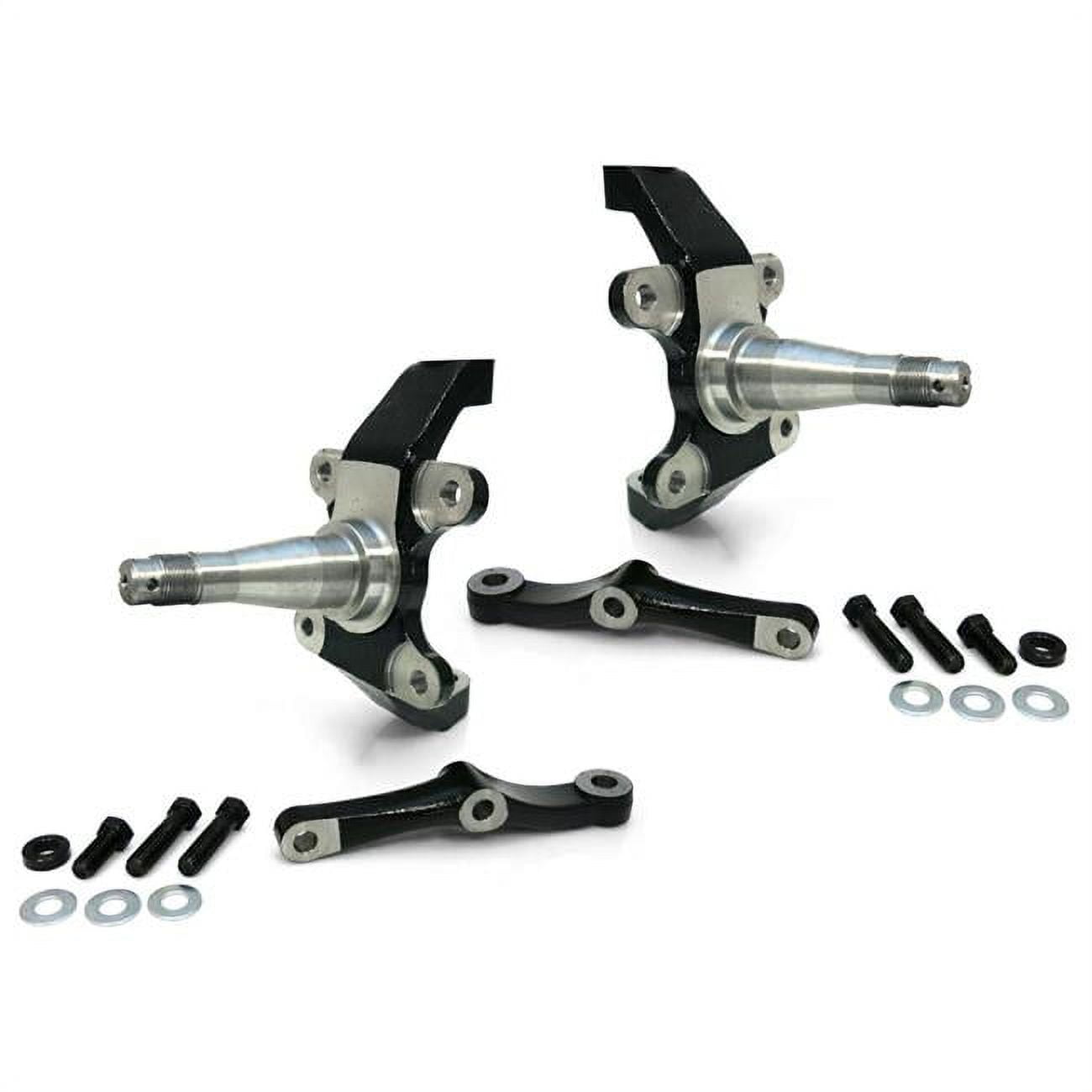 Helix Suspension Brakes & Steering 12194 2 in. Drop Spindle Kit for Ford Mustang II & Pinto Pro